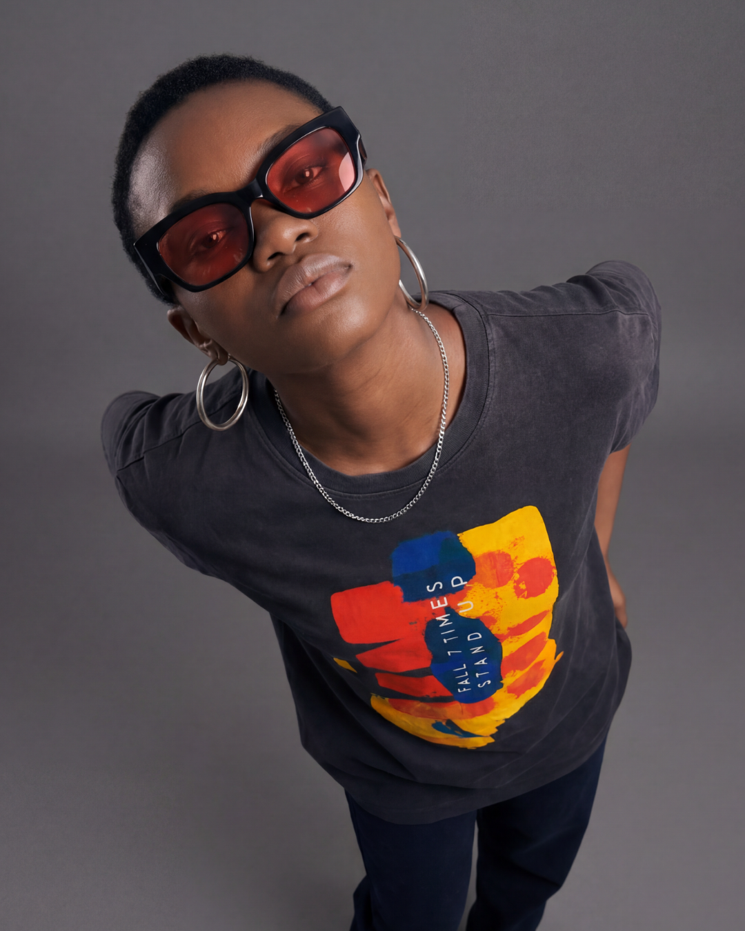 FALL 7 TIMES – ACID WASH T-SHIRT