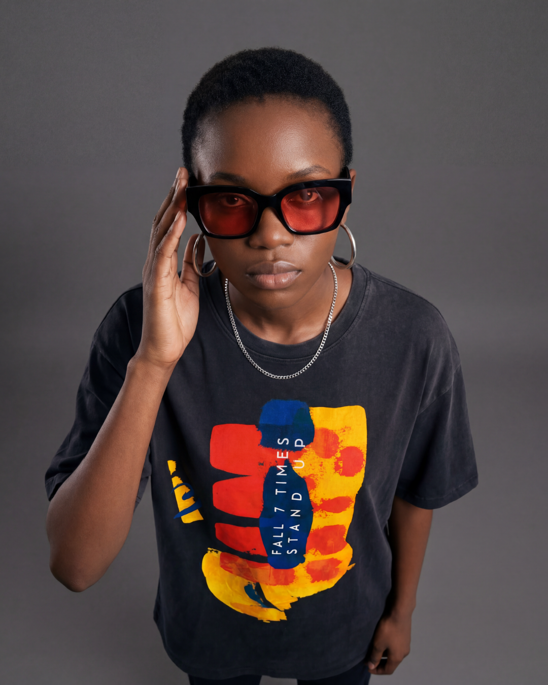 FALL 7 TIMES – ACID WASH T-SHIRT