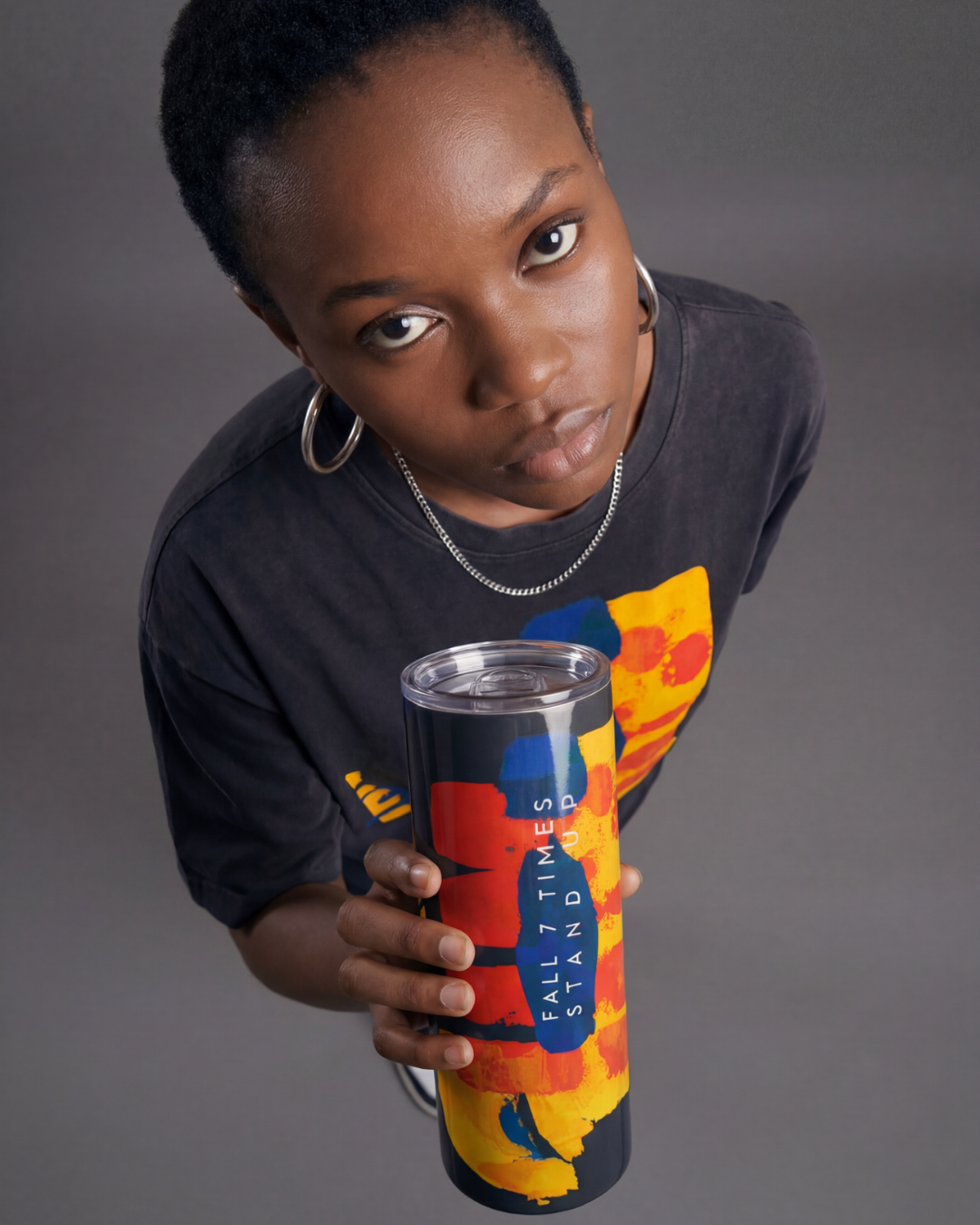 FALL 7 TIMES – ACID WASH T-SHIRT