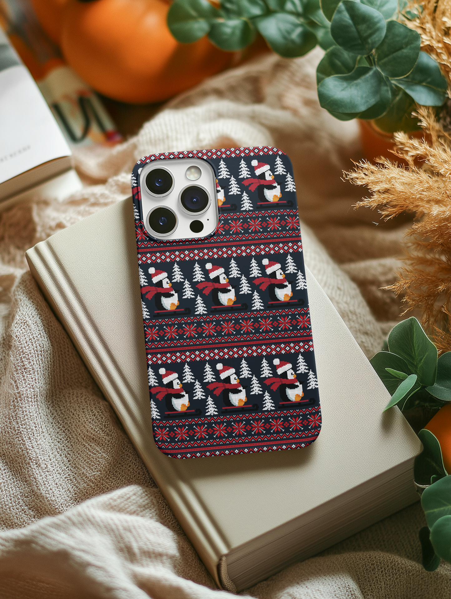 iPhone 15 Pro Christmas Phone Case, The best season Gift!