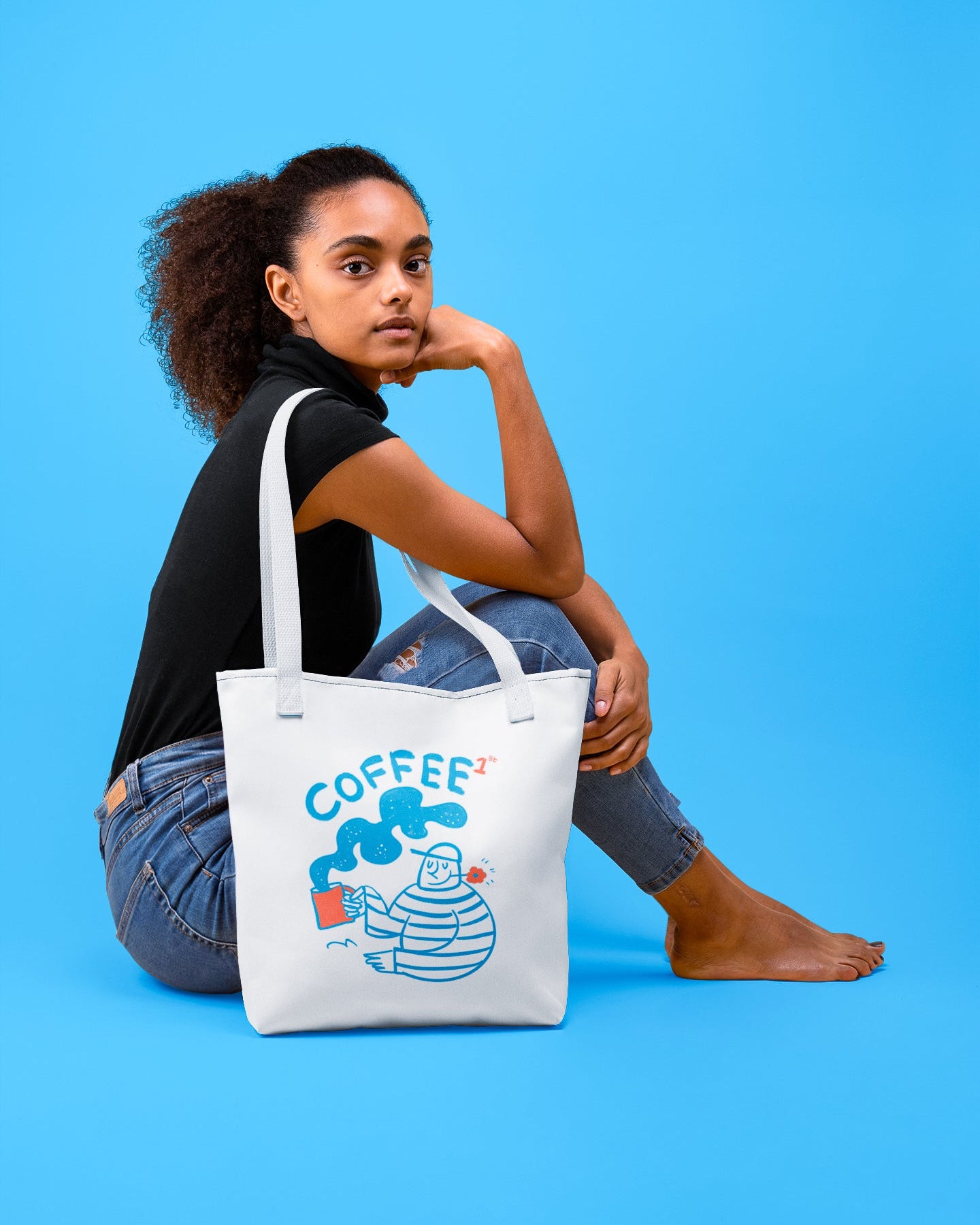 Coffee Lover 100% Cotton tote bag 200gsm